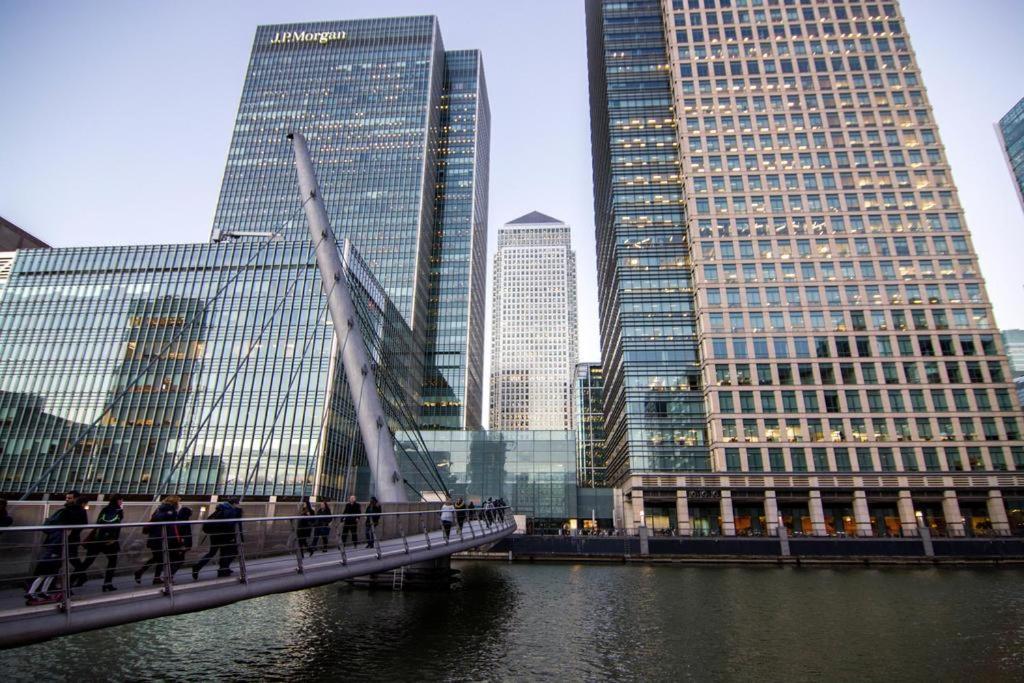 Canary Wharf Apartment Лондон Экстерьер фото